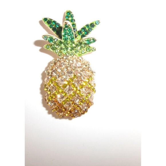 NEW Baublebar Pineapple Rhinestone Earrings - Picture 7 of 8